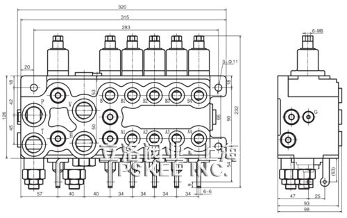 5SDN20��10-21���wʽ��܇��·�y�ߴ�D