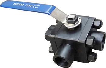 A105鍛鋼三通球閥 A105鍛鋼三通球閥