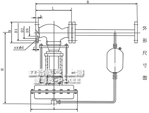 氣體減壓閥外形尺寸圖 氣體減壓閥外形尺寸圖