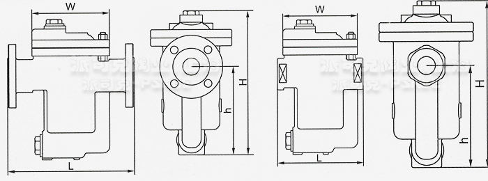 ����Ͱʽ������ˮ�y�ߴ�D