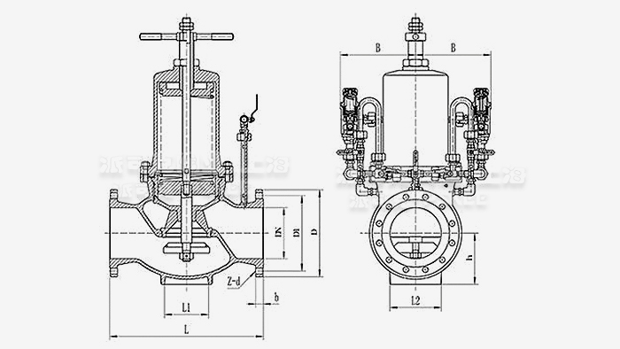 �M��ʽˮ�Üp���y�ߴ�D