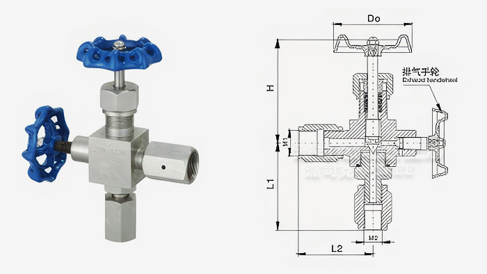 J29H壓力表針型閥結(jié)構(gòu)圖 J29H壓力表針型閥結(jié)構(gòu)圖