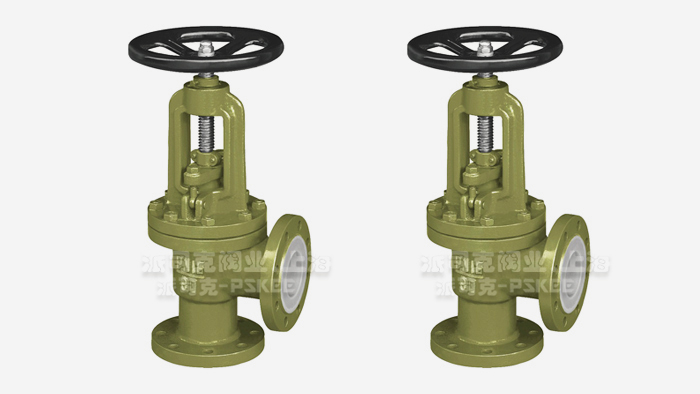 J44F46襯氟直角式截止閥圖片 J44F46襯氟直角式截止閥圖片